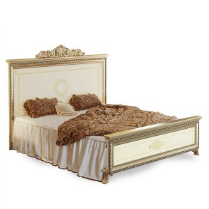 Кровать "Версаль", слоновая кость. 1,6 м