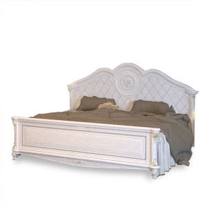 Кровать "Да Винчи" белая 1,6 м